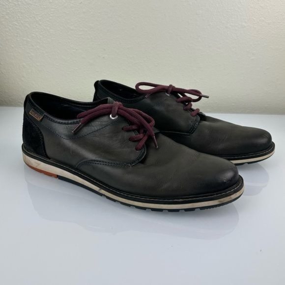 Pikolinos Men’s Black & Gray Oxfords Leather Casual Shoes Sz 44 (US 10 - 10.5) main image 14